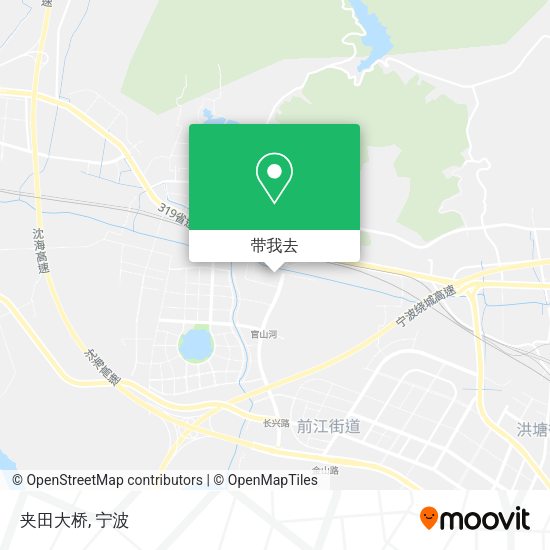夹田大桥地图