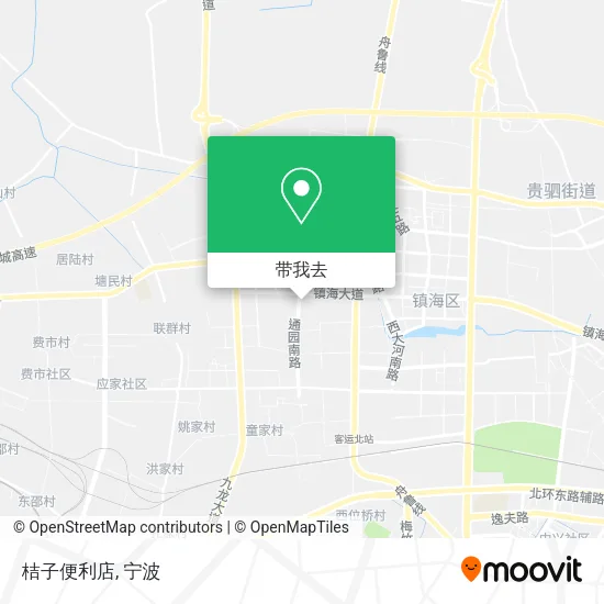 桔子便利店地图