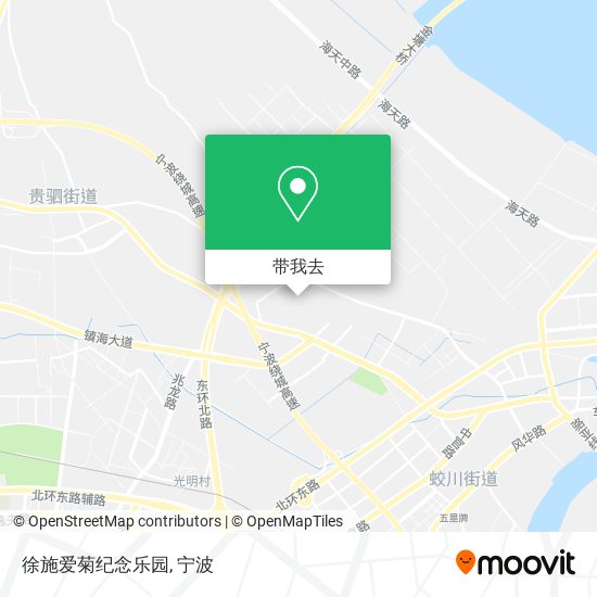 徐施爱菊纪念乐园地图