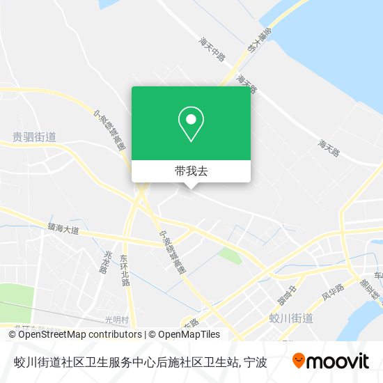 蛟川街道社区卫生服务中心后施社区卫生站地图