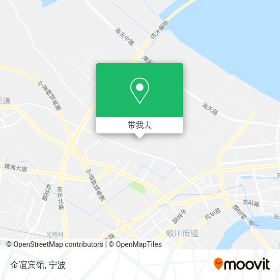 金谊宾馆地图