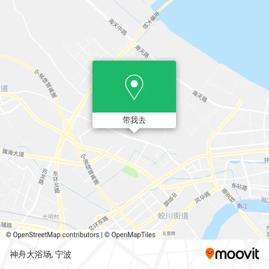 神舟大浴场地图