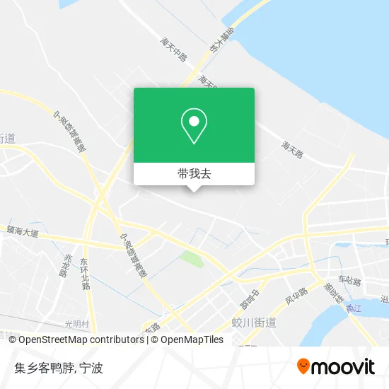 集乡客鸭脖地图