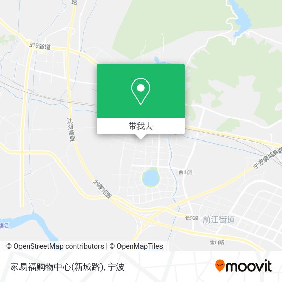 家易福购物中心(新城路)地图