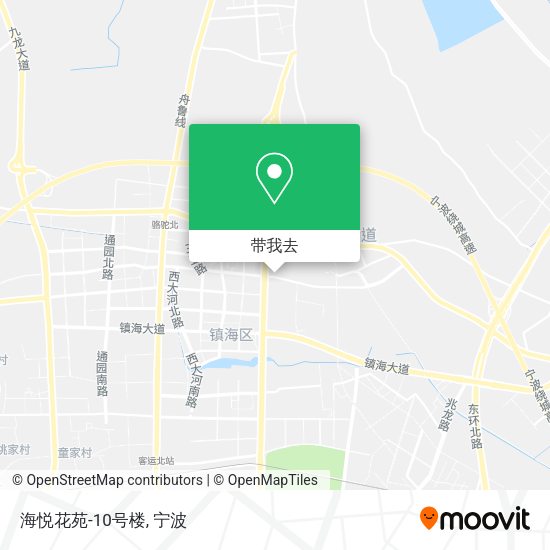 海悦花苑-10号楼地图