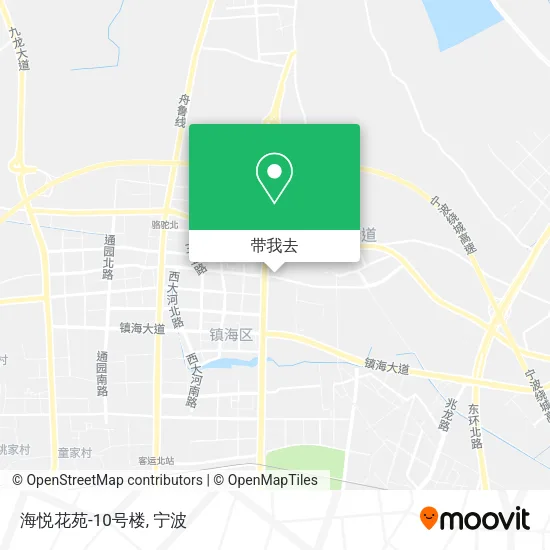海悦花苑-10号楼地图