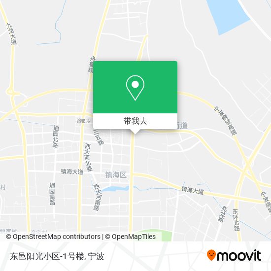 东邑阳光小区-1号楼地图