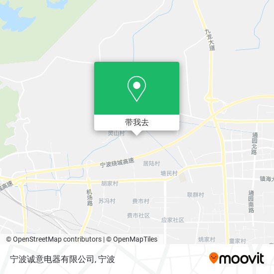 宁波诚意电器有限公司地图