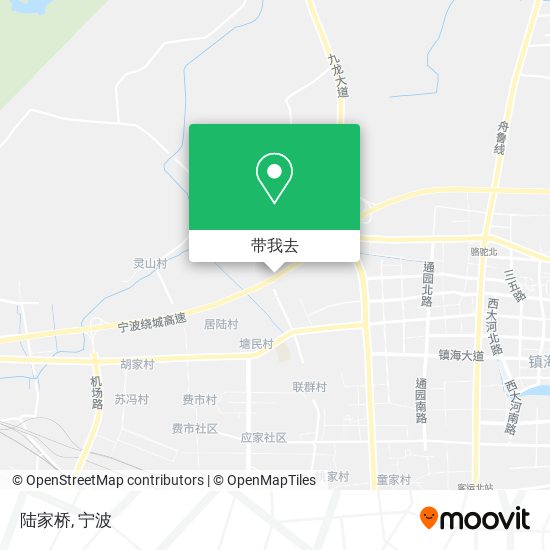 陆家桥地图