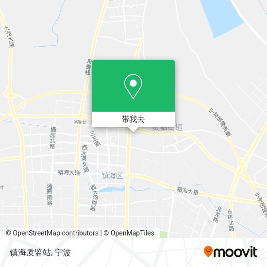 镇海质监站地图