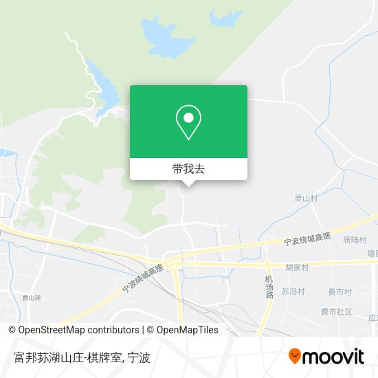 富邦荪湖山庄-棋牌室地图