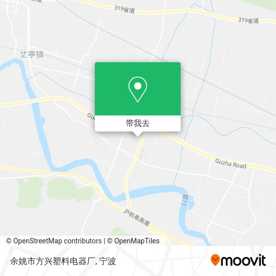 余姚市方兴塑料电器厂地图