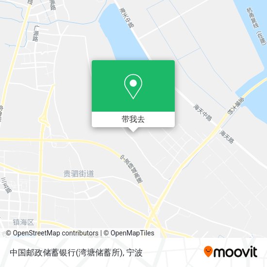 中国邮政储蓄银行(湾塘储蓄所)地图