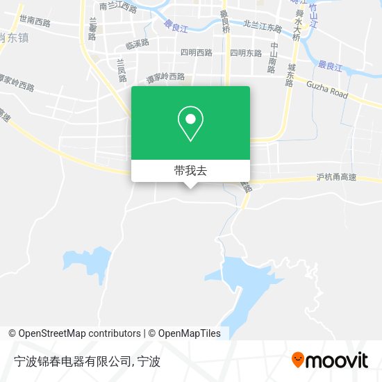 宁波锦春电器有限公司地图