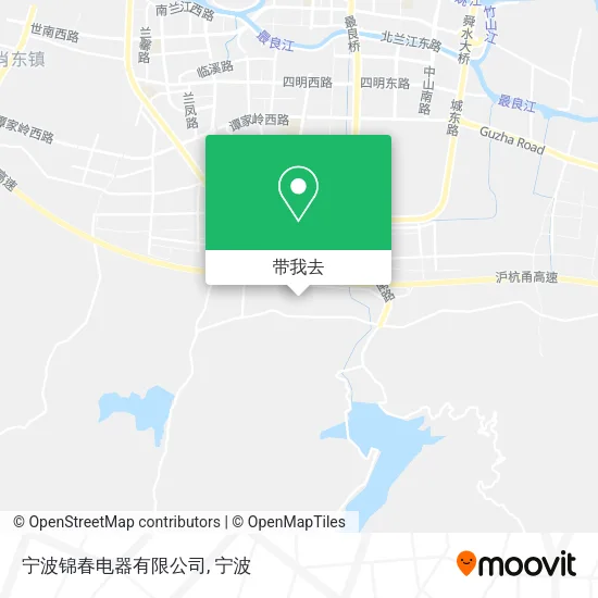 宁波锦春电器有限公司地图