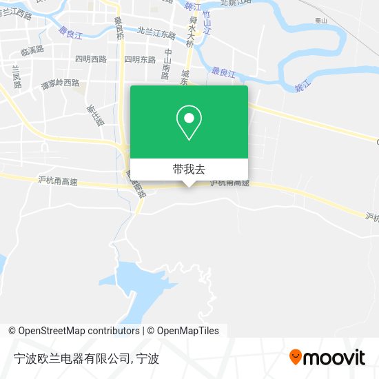 宁波欧兰电器有限公司地图