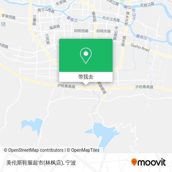 美伦斯鞋服超市(林枫店)地图