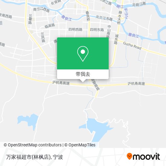 万家福超市(林枫店)地图