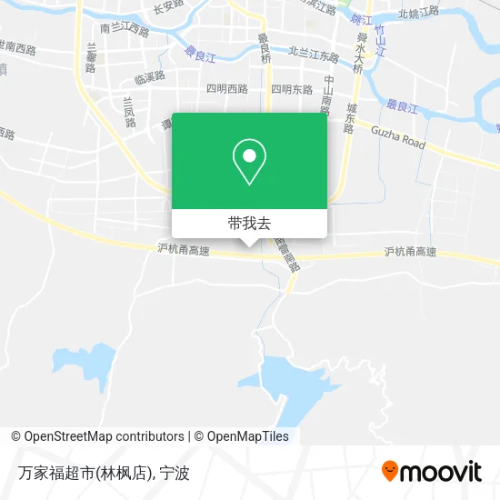 万家福超市(林枫店)地图