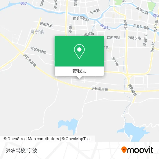 兴农驾校地图
