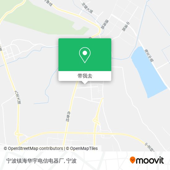 宁波镇海华宇电信电器厂地图