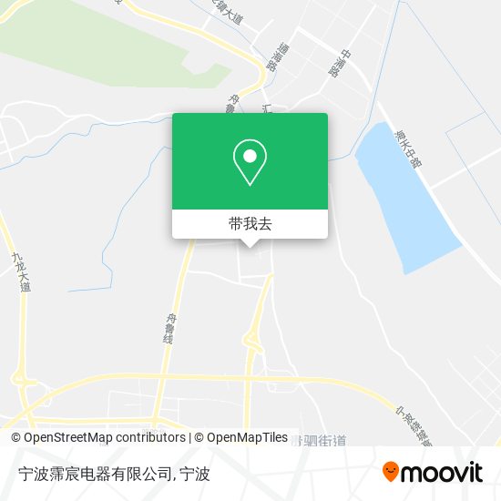 宁波霈宸电器有限公司地图