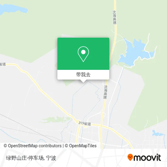 绿野山庄-停车场地图