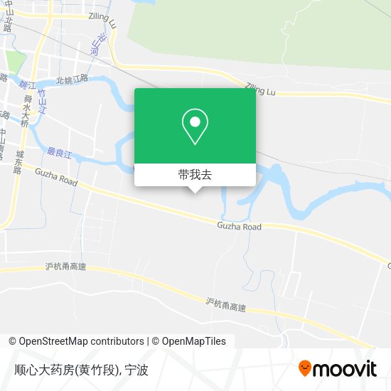 顺心大药房(黄竹段)地图
