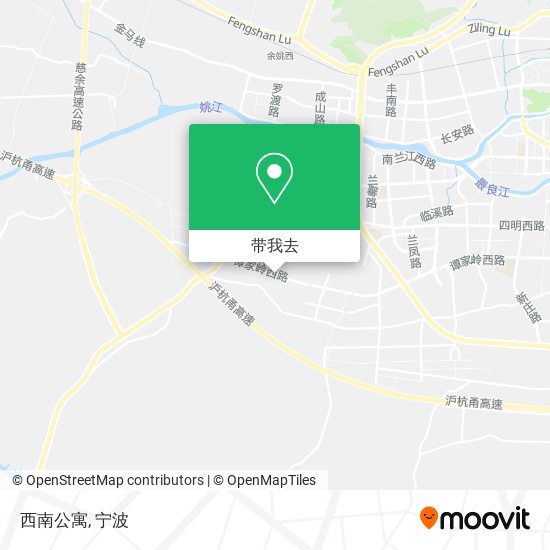 西南公寓地图