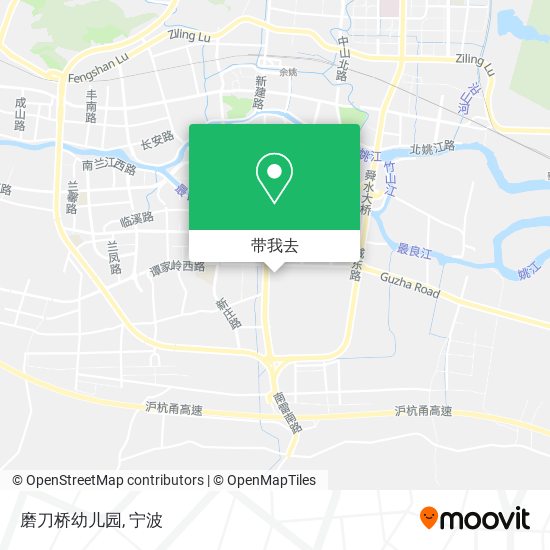 磨刀桥幼儿园地图