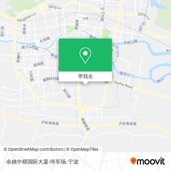 余姚中模国际大厦-停车场地图