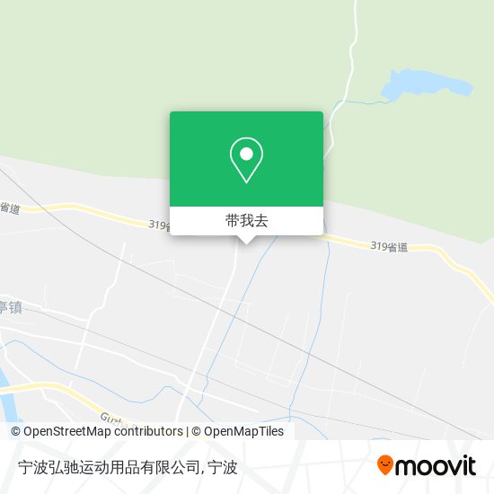 宁波弘驰运动用品有限公司地图