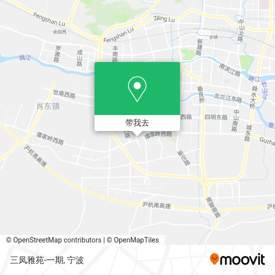 三凤雅苑-一期地图