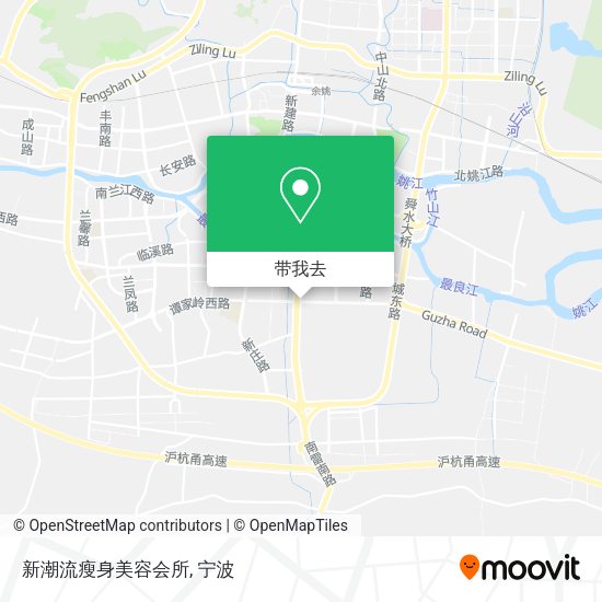 新潮流瘦身美容会所地图