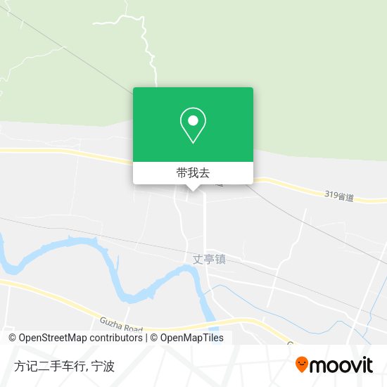 方记二手车行地图