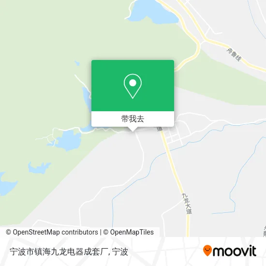 宁波市镇海九龙电器成套厂地图