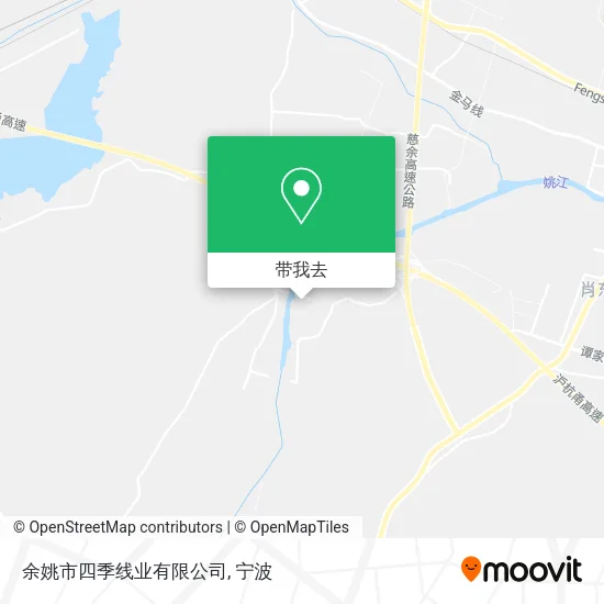 余姚市四季线业有限公司地图