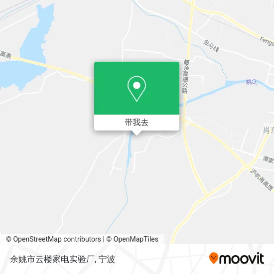 余姚市云楼家电实验厂地图