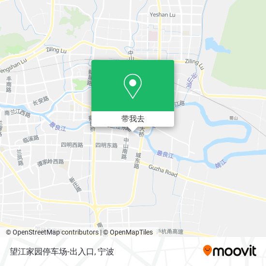 望江家园停车场-出入口地图