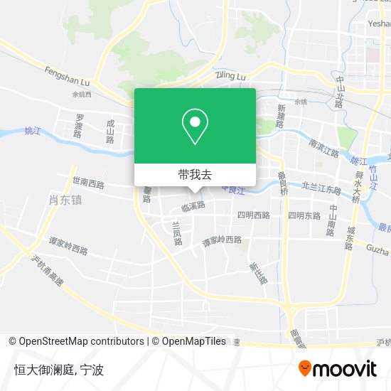 恒大御澜庭地图