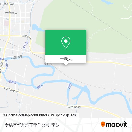 余姚市华丹汽车部件公司地图
