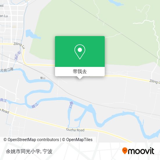 余姚市同光小学地图