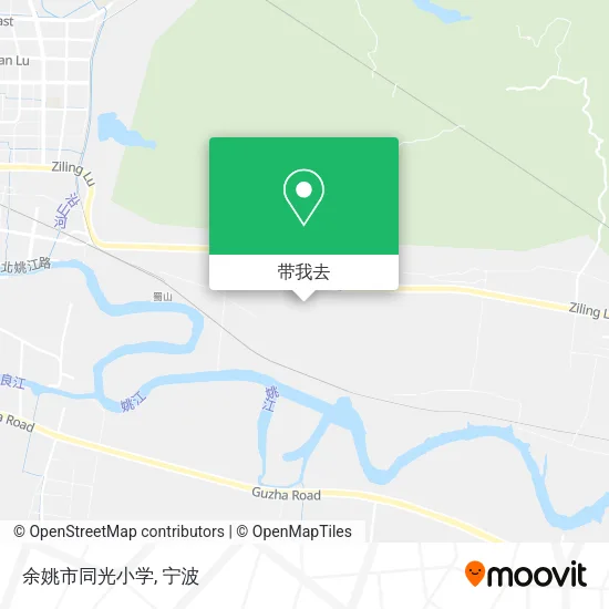 余姚市同光小学地图