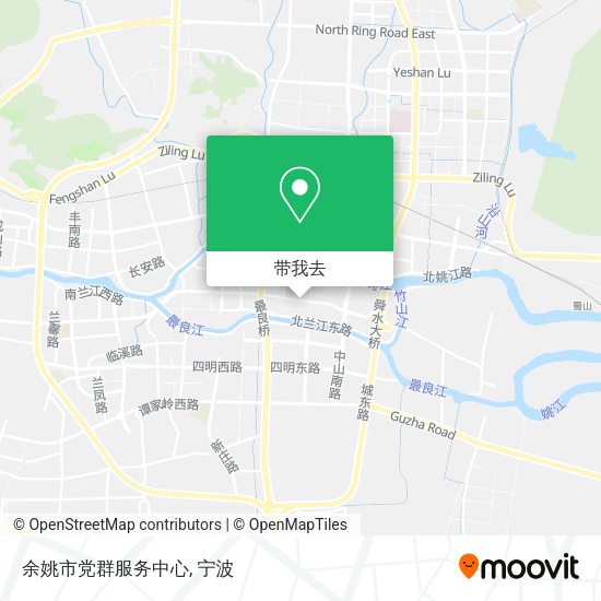 余姚市党群服务中心地图