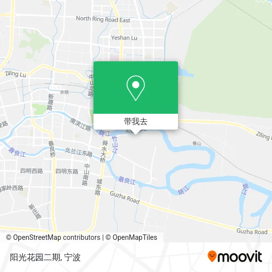 阳光花园二期地图