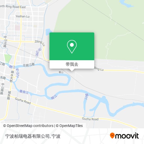 宁波柏瑞电器有限公司地图