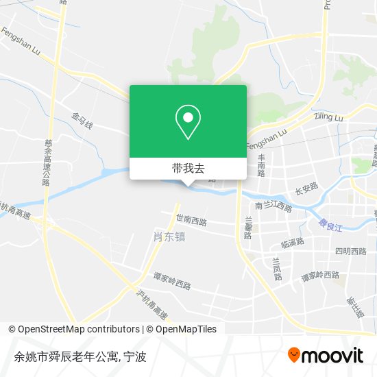 余姚市舜辰老年公寓地图