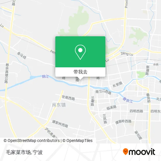 毛家菜市场地图