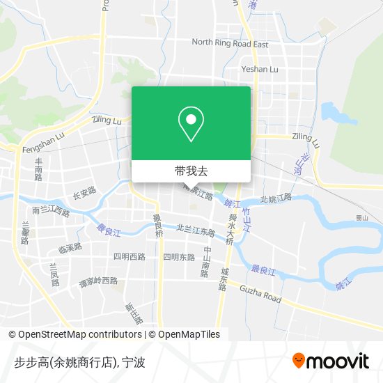 步步高(余姚商行店)地图