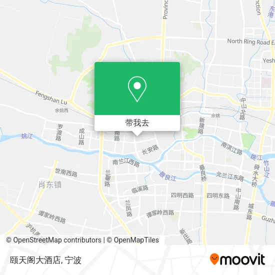 颐天阁大酒店地图